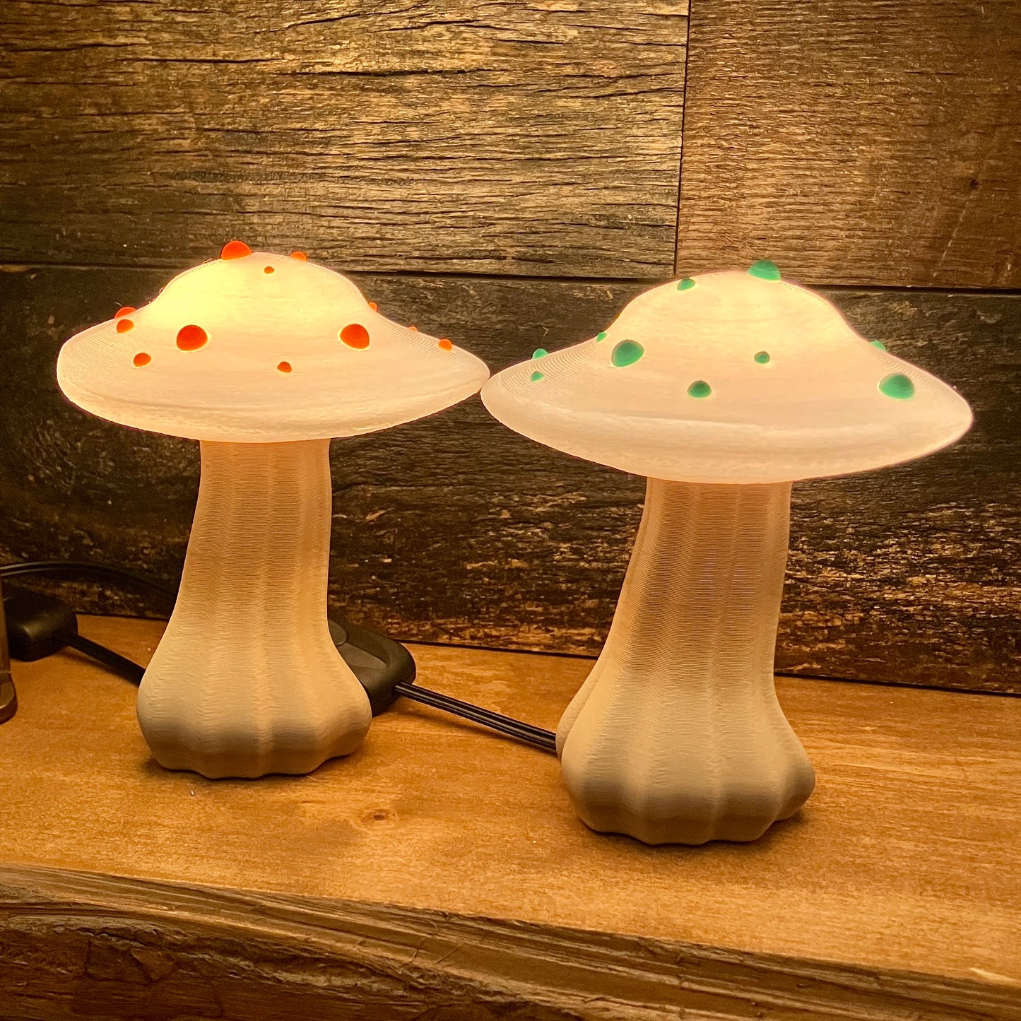 Whimsical Mushroom Tabletop Nightlight