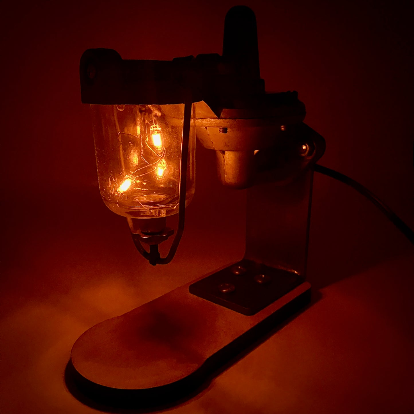 Vintage Ford Fuel Pump Luminary