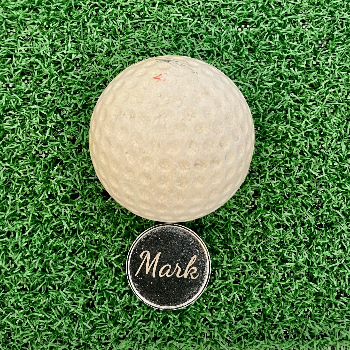 24mm Personalized Magnetic Golf Ball Marker - 2 pack - The Contraptory